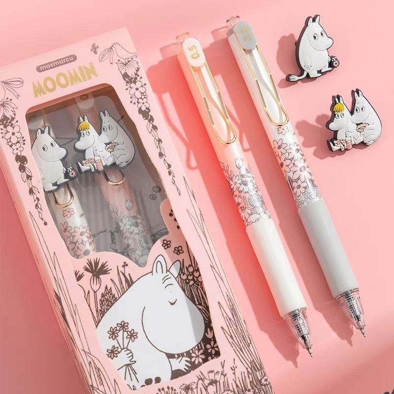 Correction Pen Fine - มูมิน คิวท์ ปากกาเจลแบบยืดหดได้ 0.5 มม. ปลายละเอียด
