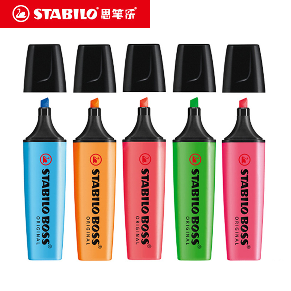 Stabilo Marker Boss - 1pcs เยอรมัน Stabilo Highlighter ปากกา 70