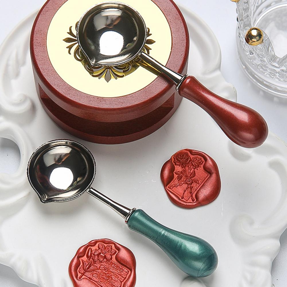 ช้อนขี้ผึ้งปิดผนึกกันความร้อน  - Wax Seal Stamp Set บทวิจารณ์และราคา