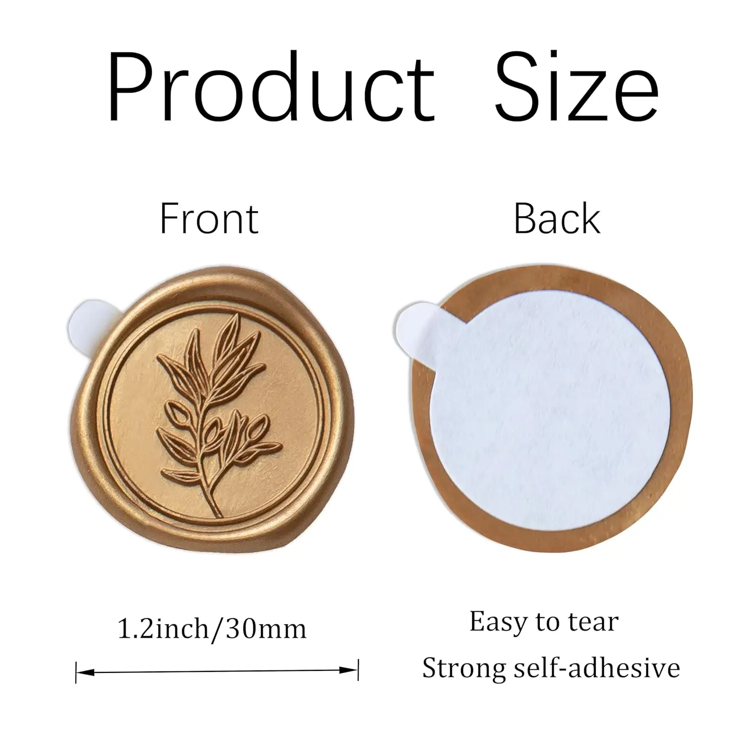 25 ชิ้น/เซ็ต กิ่งมะกอก ลายใบไม - Wax Seal Stamp Set บทวิจารณ์และราคา