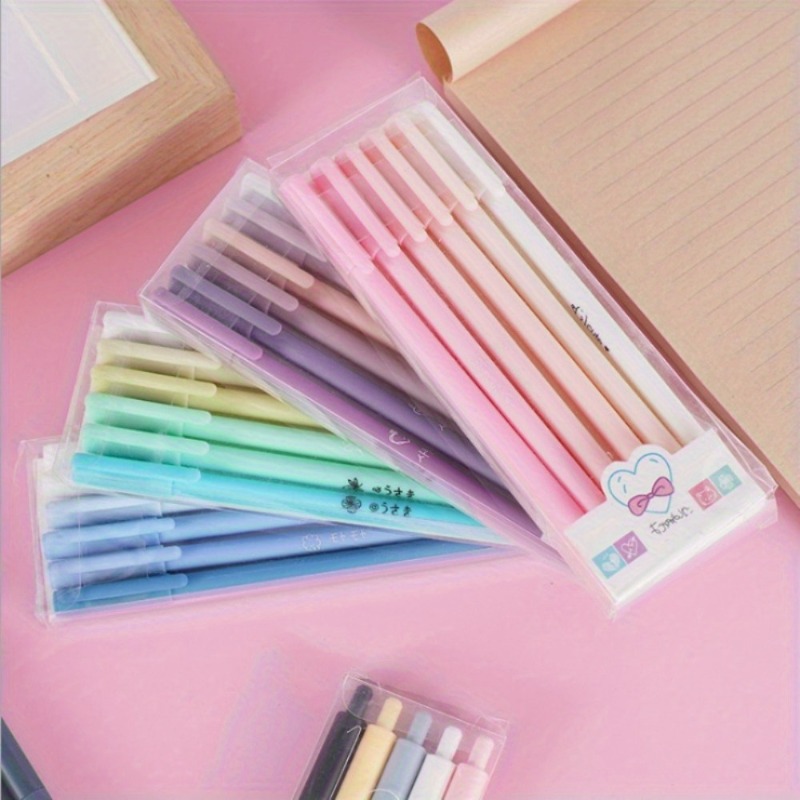 6 ชิ้น/เซ็ต ปากกาเจล 1 กล่องบร - Correction Pen Fine บทวิจารณ์และราคา