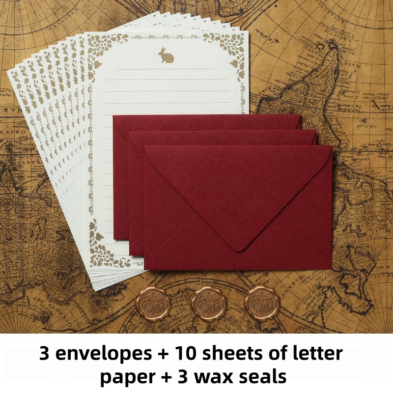 16 ชิ้น/ชุด ซองจดหมายผ้าลินินว - Wax Seal Stamp Set บทวิจารณ์และราคา