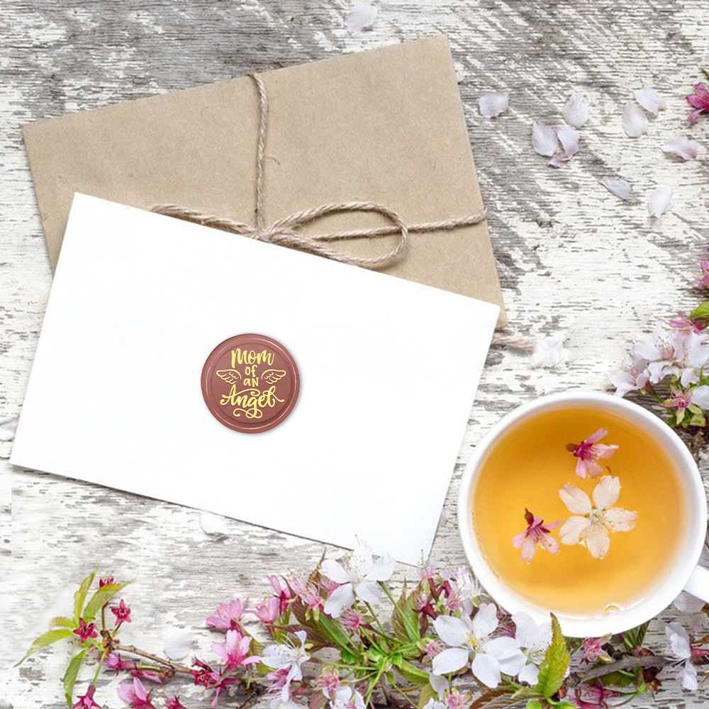 ชุดตราประทับขี้ผึ้งวันแม่ - หั - Wax Seal Stamp Set บทวิจารณ์และราคา