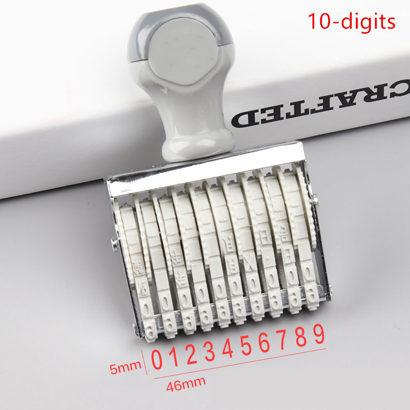 แบบพกพา8/10หลัก Stamp,ขนาดเล็ก - Rubber Date Stamp บทวิจารณ์และราคา