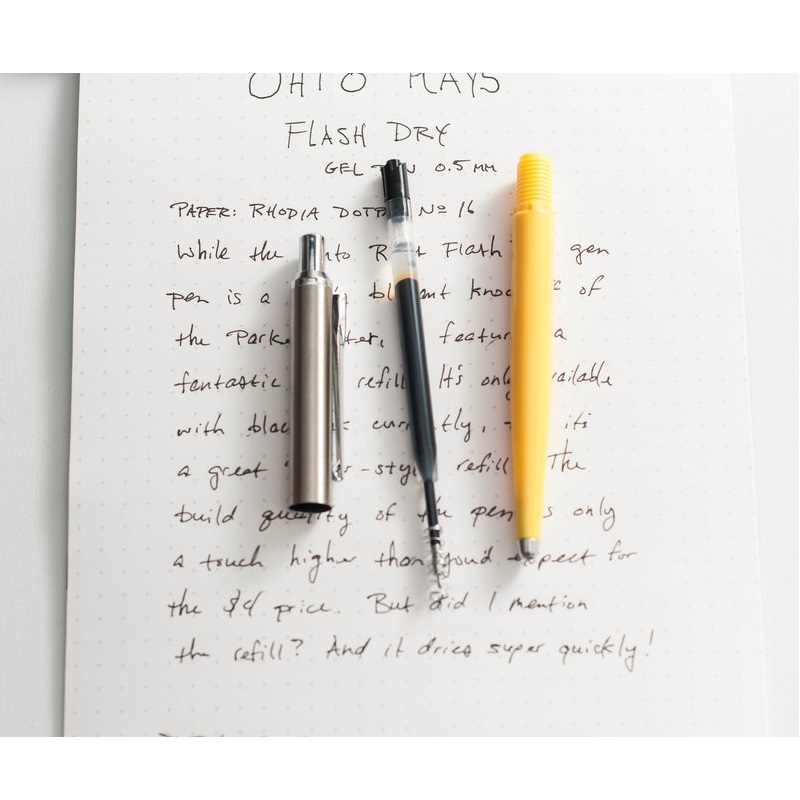 ไส้ปากกาเจลแห้งเร็ว OHTO PG-10 - Correction Pen Fine บทวิจารณ์และราคา
