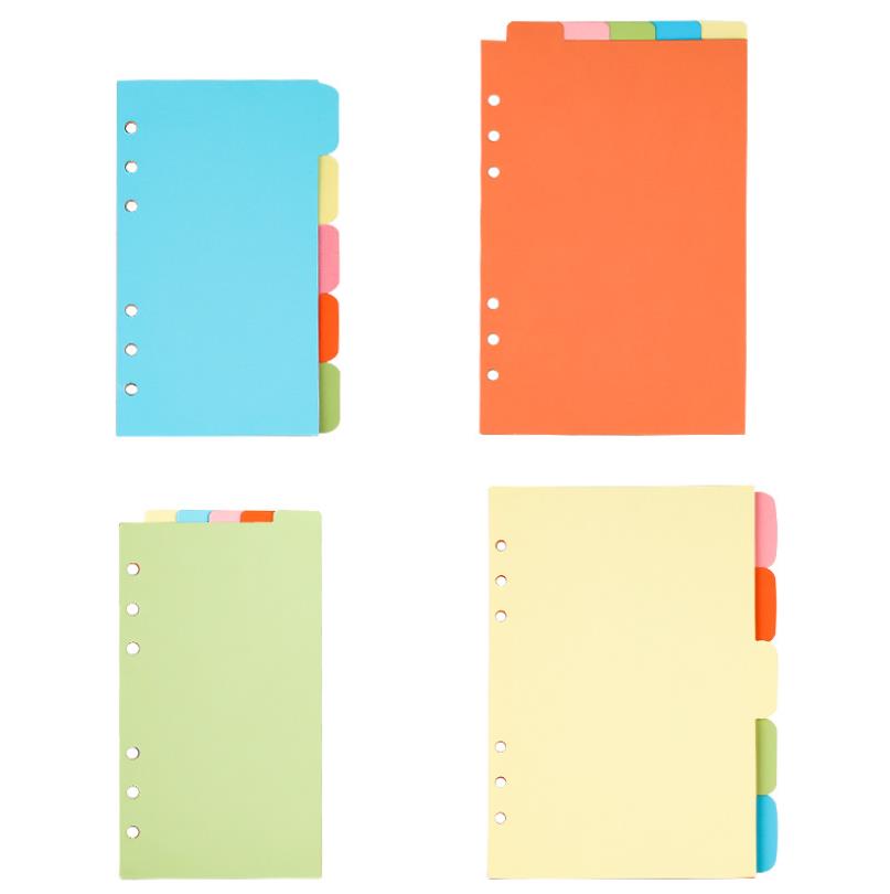A5/A6/A7/B5/A4กระดาษ Divider ด - Tab Divider A4 บทวิจารณ์และราคา