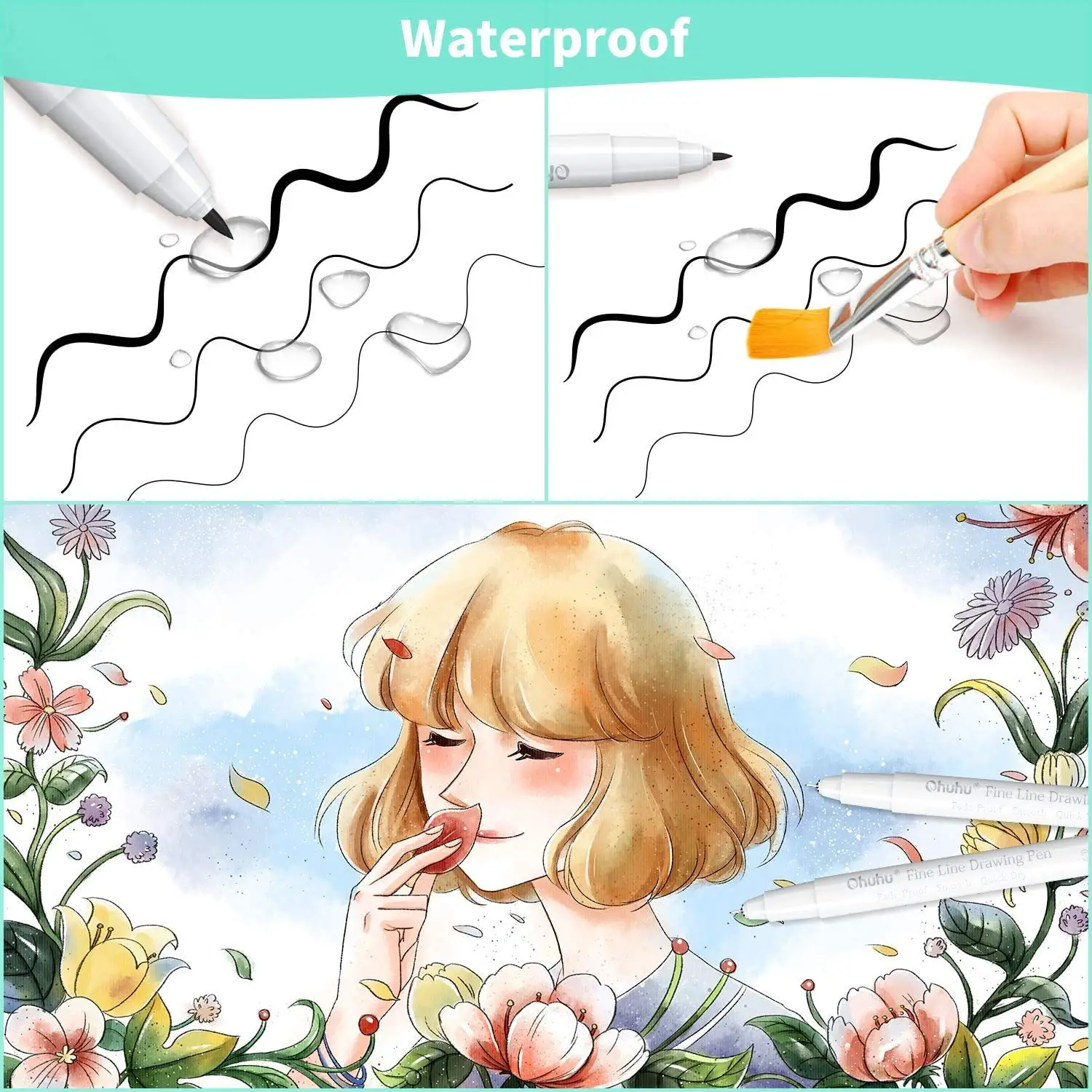 Ohuhu Micro ปากกา Fineliner วา - Correction Pen Fine บทวิจารณ์และราคา