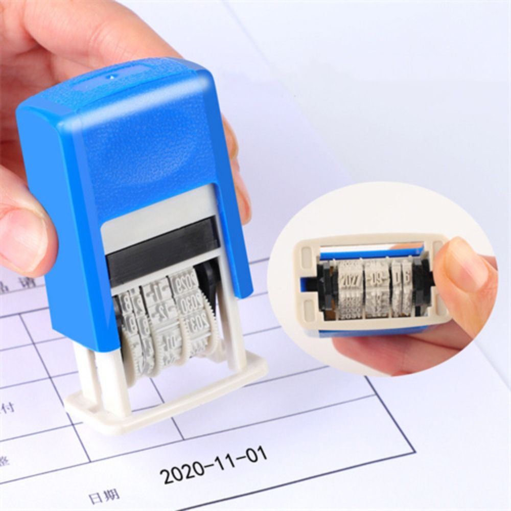 DIY จับบัญชีวันที่แสตมป์ปั๊มหม - Rubber Date Stamp บทวิจารณ์และราคา