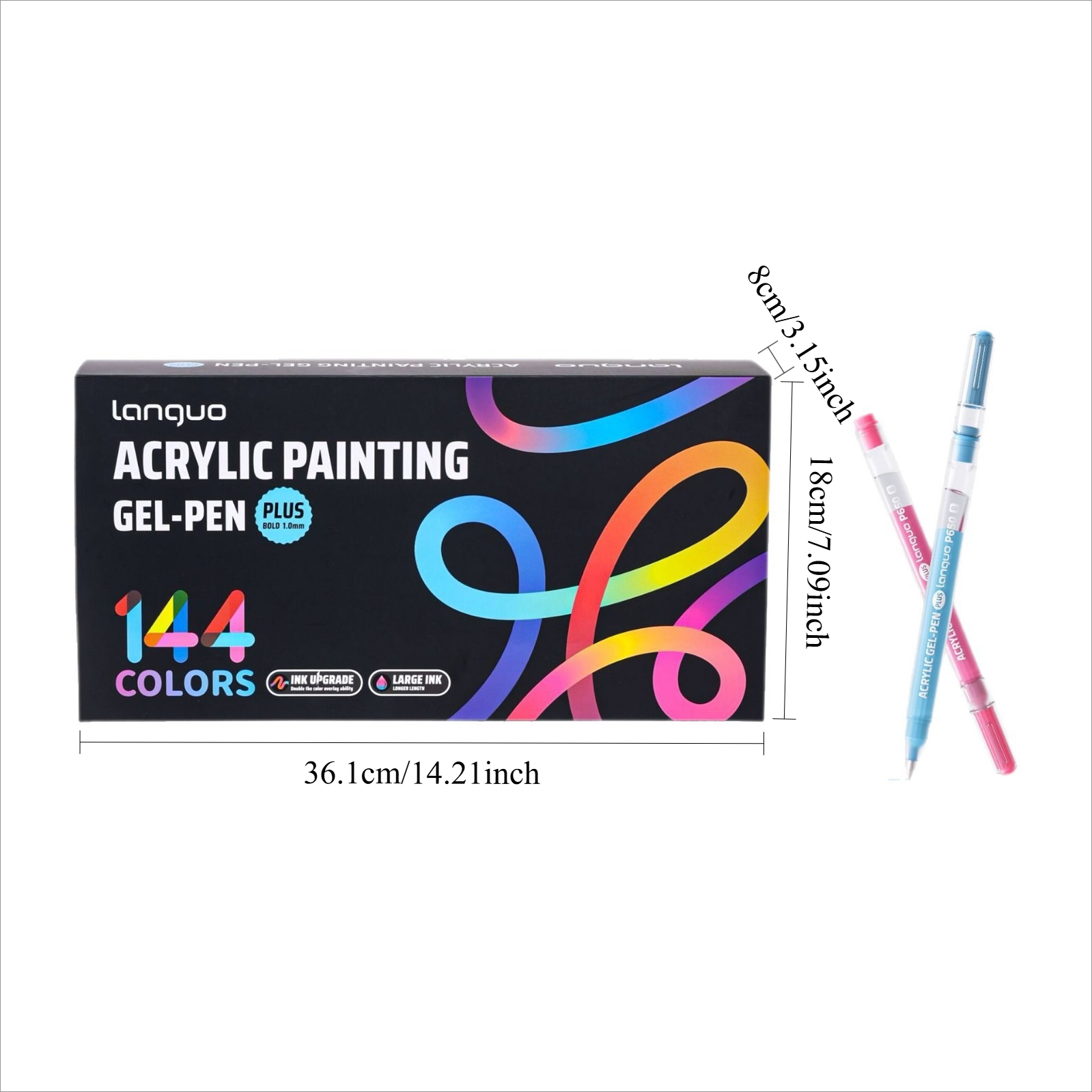 ปากกาเจลอะคริลิค Languo P650 พ - Copic Marker Sketch บทวิจารณ์และราคา