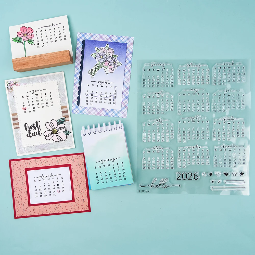แสตมป์ซิลิโคนใส ปี 2026 วันที่ - Rubber Date Stamp บทวิจารณ์และราคา