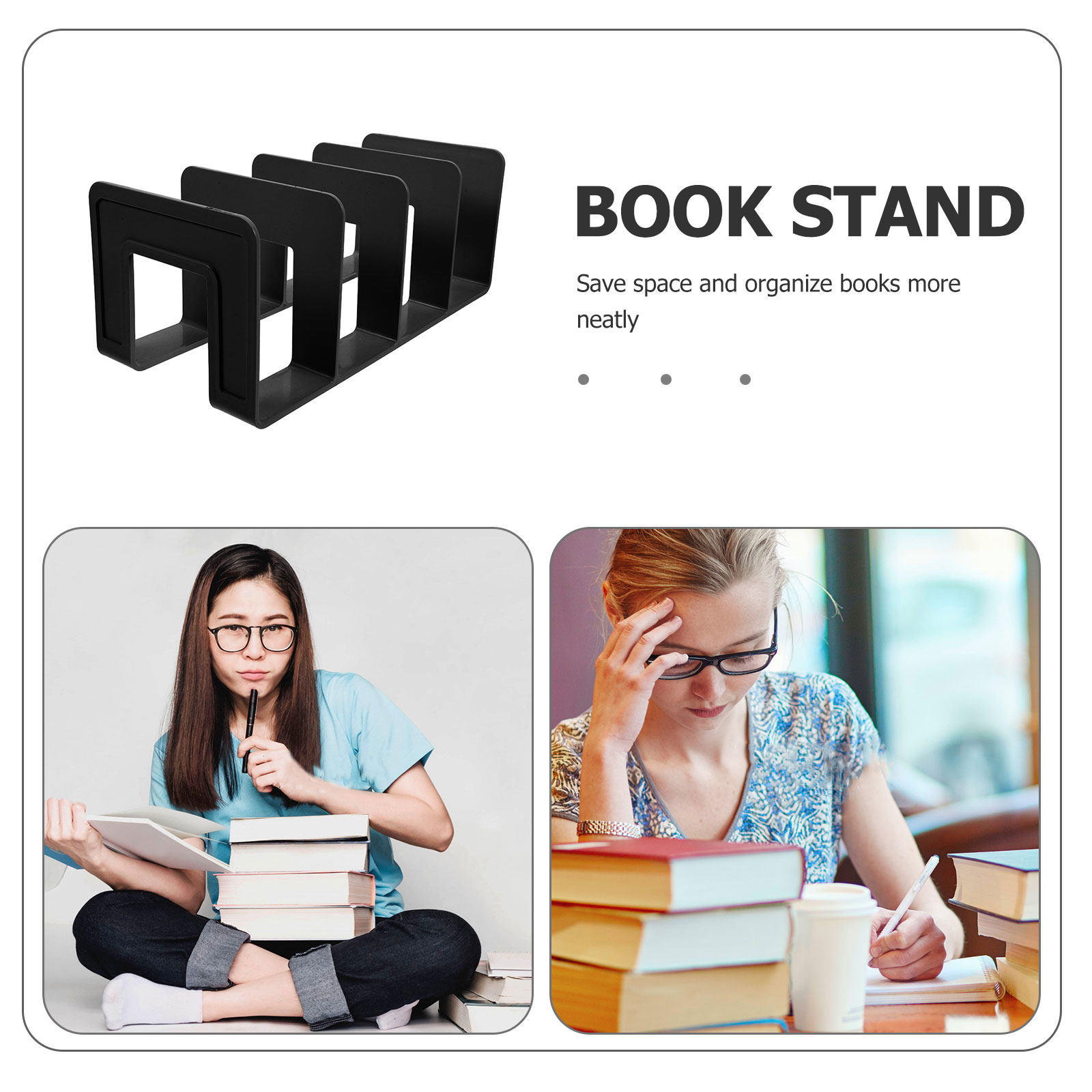 ที่วางหนังสือสำหรับชั้นวางของ  - Magazine Holder Rack บทวิจารณ์และราคา