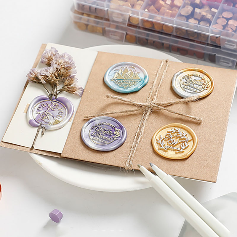ชุดตราประทับขี้ผึ้ง 20 ชิ้น/ชุ - Wax Seal Stamp Set บทวิจารณ์และราคา