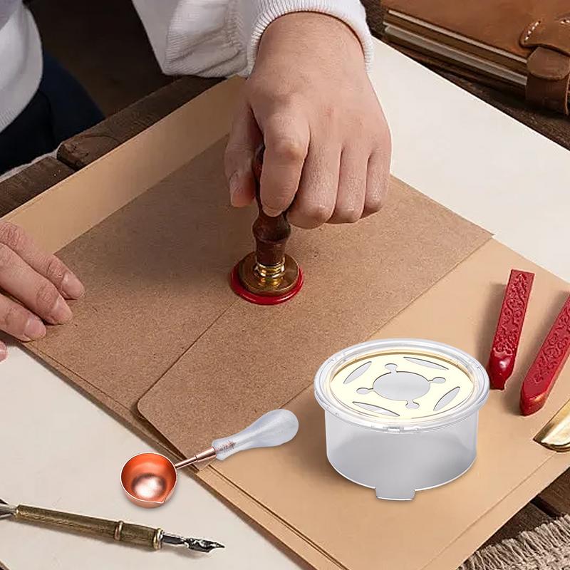 ซีลขี้ผึ้งชุดซีลขี้ผึ้ง Melter - Wax Seal Stamp Set บทวิจารณ์และราคา