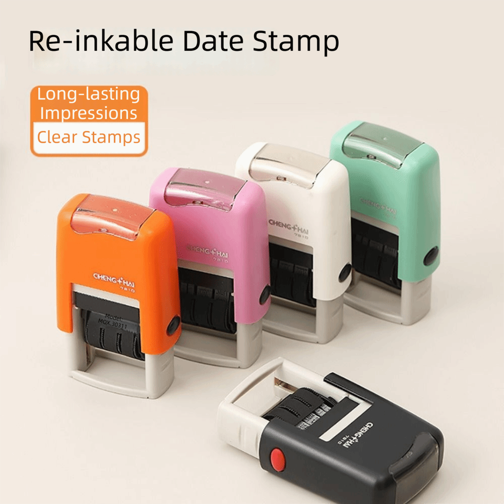 ตราประทับวันที่แบบอัตโนมัติ แส - Rubber Date Stamp บทวิจารณ์และราคา