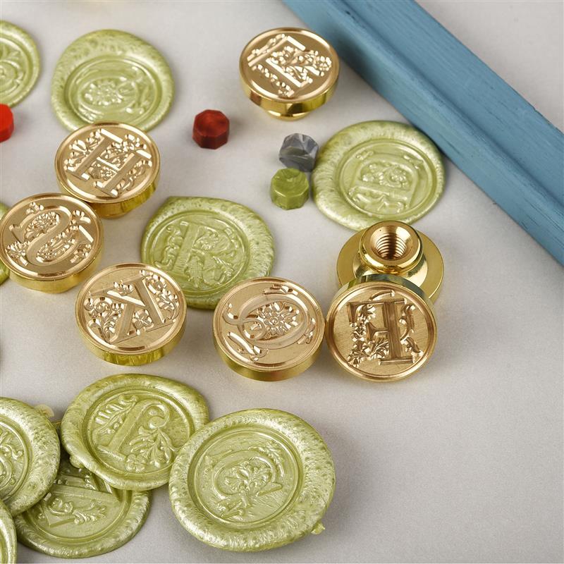 A-Z Vintage ขี้ผึ้งปิดผนึกแสตม - Wax Seal Stamp Set บทวิจารณ์และราคา