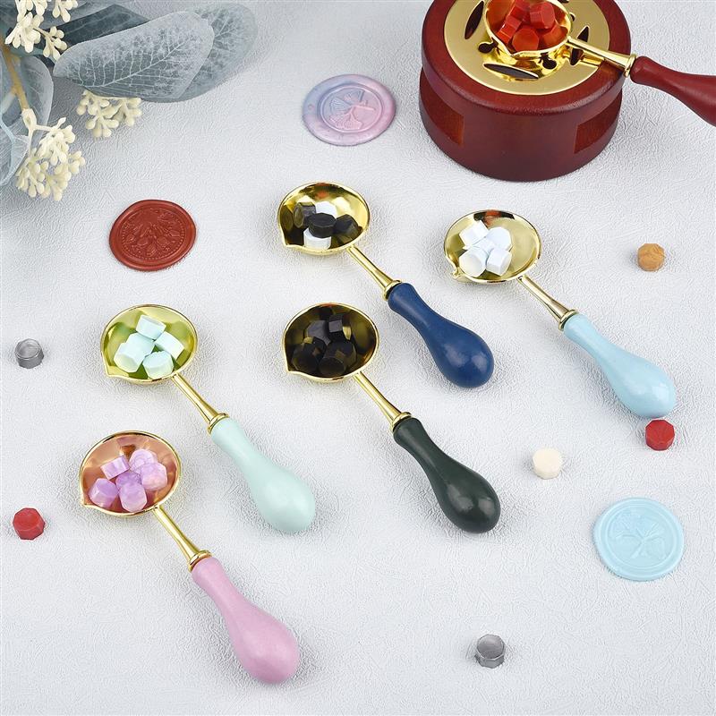 แสตมป์ชุด Lacquer เตา Wax Seal - Wax Seal Stamp Set บทวิจารณ์และราคา